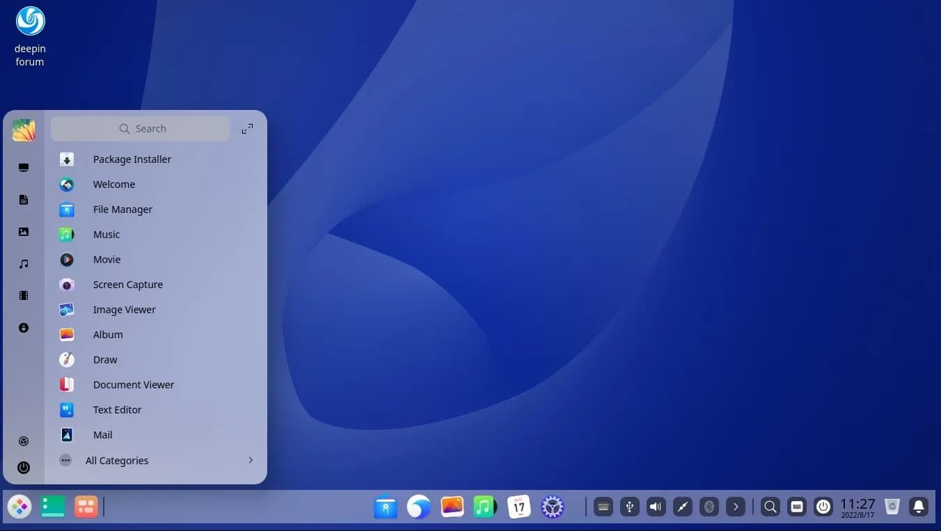 deepin screenshot