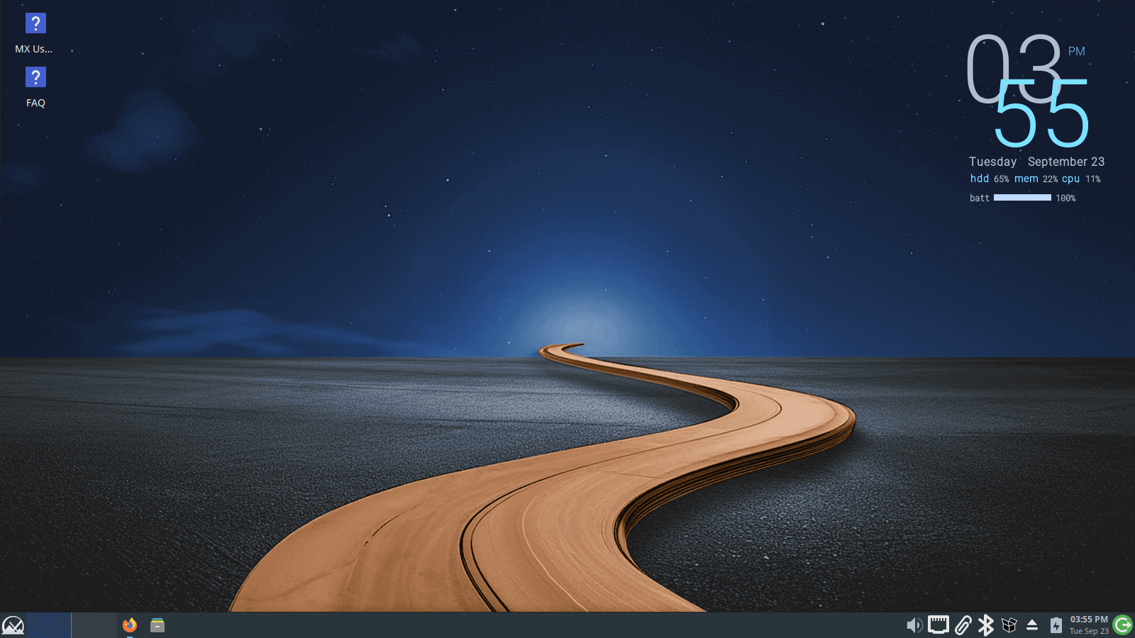 MX Linux screenshot 2